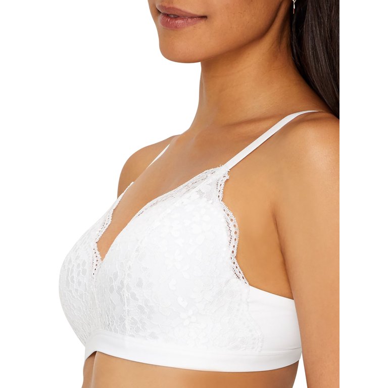 Women's lace escape wire-free contour with allover lace bra, style