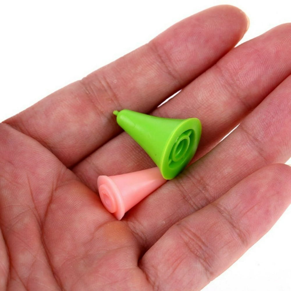 TureClos 20pcs/set Rubber Knit Knitting Needles Cap Tips Point Protectors Craft Sewing