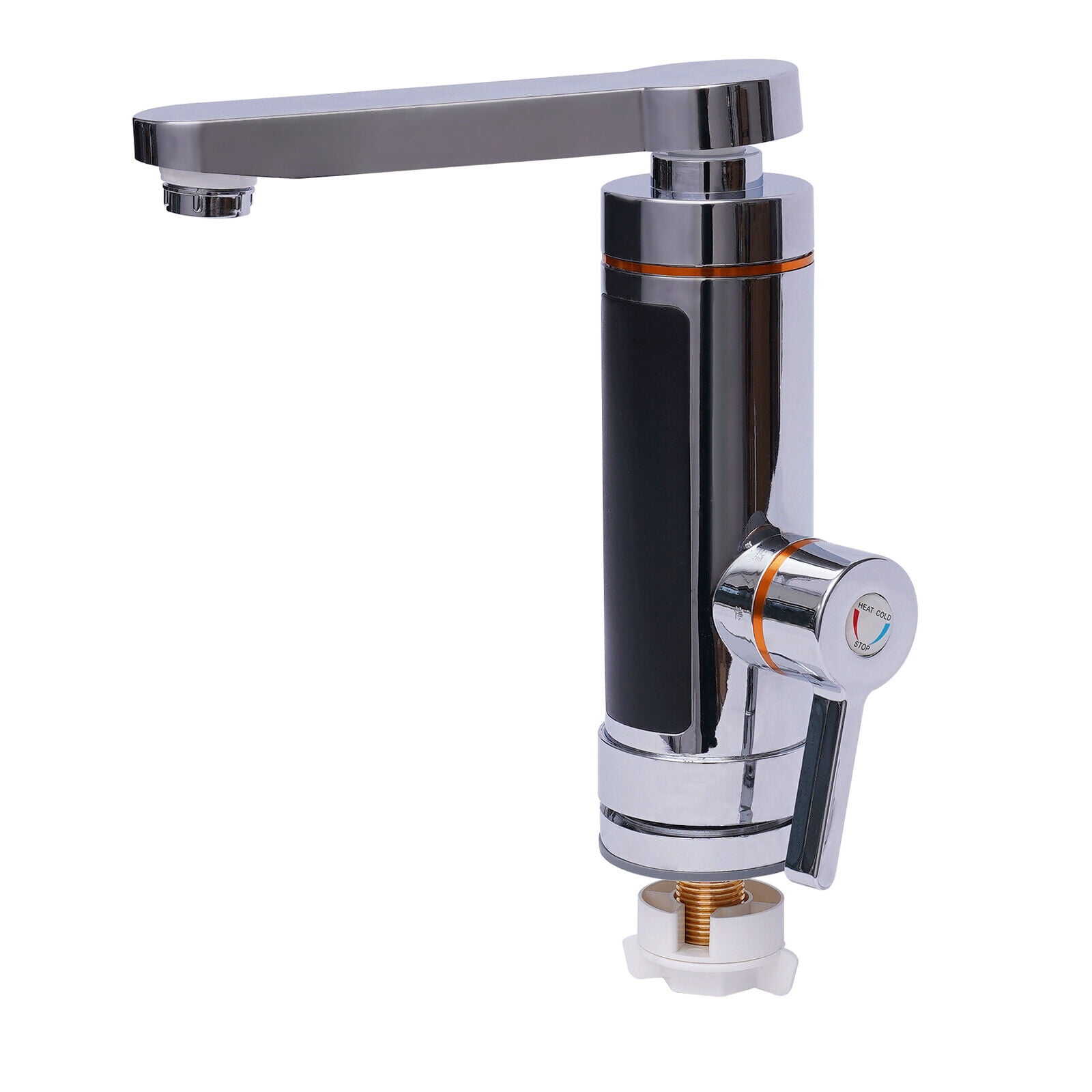 110V Electric Instant Hot Water Heater Shower Kitchen Tap Faucet Digital Display LED Digital Display Electric Heater Rotatable Instant Water Heating Tap Faucet Digital Display