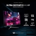 thumbnail image 2 of Monitor Gamer 27 BALAM RUSH ULTRA ODYSSEY II MGX27 1ms 165Hz FHD VA LED USB-C Negro BR-938297 negro, 2 of 6