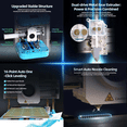 Geeetech Mini Faster 3D Printer with WIFI Fully Assembled 3D Printer ...