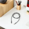 thumbnail image 1 of Phenofice Mobile Phone Data Cable Type-C Charging Cable Nylon White Fast Charging For Tech Accessories 1Pack, 1 of 8