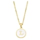 thumbnail image 1 of Collar Dije Iniciales En Madre Perla Letra L, 1 of 4
