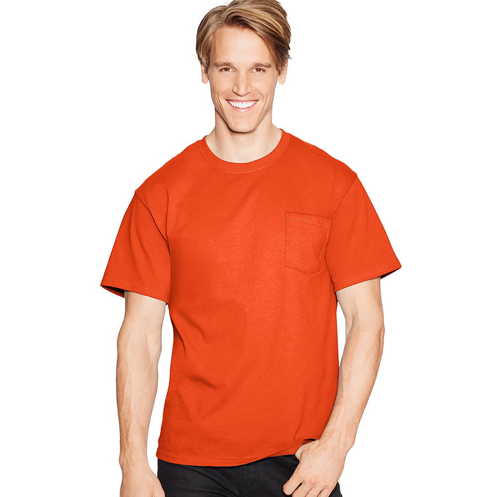 Tagless Short Sleeve Pocket T-Shirt 5590 Hanes 