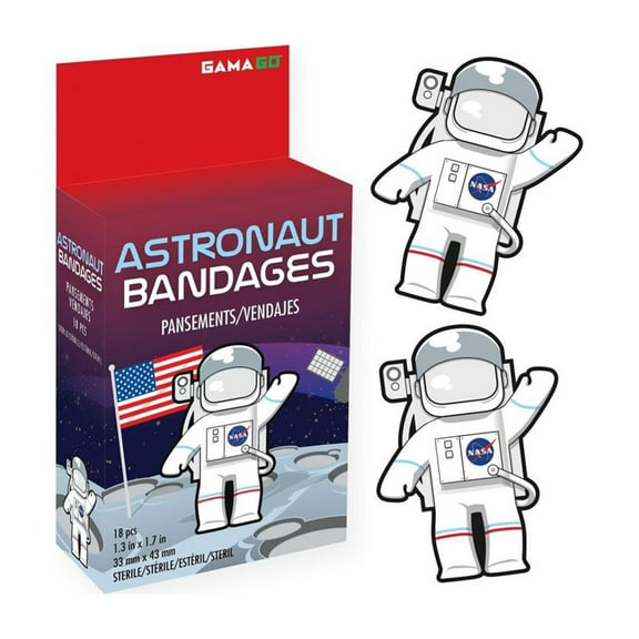 NASA Astronaut Bandages - 18 Count