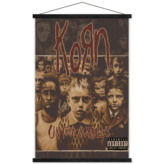 Korn - Untouchables Wall Poster with Magnetic Frame, 22.375" x 34"