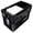 SHORT BLACK, variant on BCW SHORT COMIC BOOK BIN - Black Plastic Storage Box w One Partition 1-Box