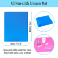 thumbnail image 4 of Kit de herramientas para mezclar resina epoxi, 36 piezas, suministros de herramientas de resina de silicona suave reutilizables, incluye tapetes de silicona, tazas medidoras, 4 of 7