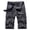 Gray, variant on Brondbend Men's Shorts Cargo Work Shorts for Men Multi Pockets Zipper Shorts Solid Color Fashion Casual Loose Fit Going out Climb Workwear Pants Army Green L
