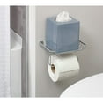 thumbnail image 3 of Mainstays Wall Mount Toilet Paper Dispenser with Shelf, 7.2" x 5.23" x 3.77", Chrome, 3 of 9