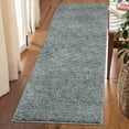 thumbnail image 6 of Haperlare Shaggy Runner Rug 2'x 8' Space Dye Plush Carpet Soft Non-Shedding Rug for Bedside Thick Fluffy Rug for Bedroom Living Room Indoor Decor, Gray, 6 of 6