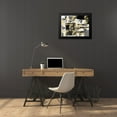 thumbnail image 4 of Lewis, Sheldon 24x19 Black Modern Framed Museum Art Print Titled - Abstract Vibration 1, 4 of 5