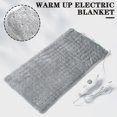 thumbnail image 2 of Electric Massaging Heating Pad Multifunctional Electric Heating Blanket Portable Soft Weighted Heating Blanket, 2 of 4