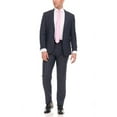 thumbnail image 2 of Adam Baker Men's Single Breasted Ultra Slim Fit 2-Piece Jacket, Trousers Suit Set, 2 of 5