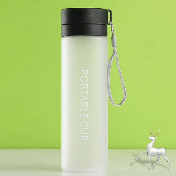 Hadanceo Water Bottle Minimalist  Easy to Carry Sports Bottle Refillable Convenient for Travel