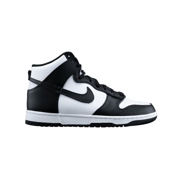 Zapato Nike WMNS Dunk High de piel blanco/negro para mujer