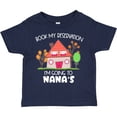 thumbnail image 3 of Inktastic Book My Reservation I'm Going to Nana's- House Boys or Girls Toddler T-Shirt, 3 of 5
