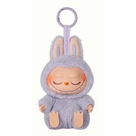 POP MART Labubu Macaron Plush Keychain - Limited Edition Monster Collectible for All Ages, Vibrant & Durable, Perfect Gift for Birthdays & Holidays Flash Deals