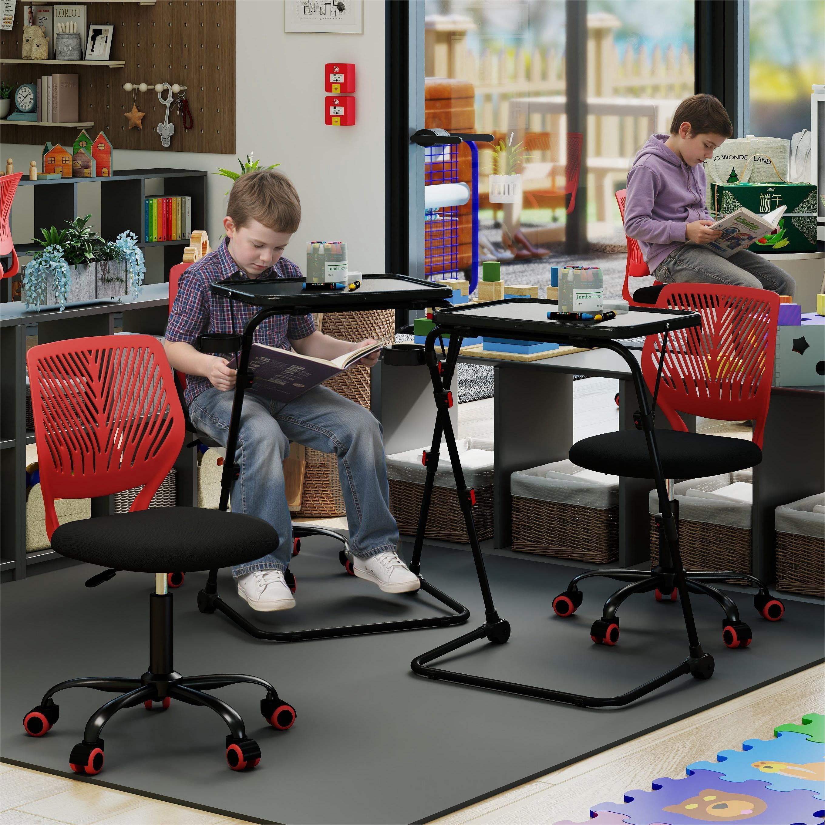 Homy Casa Set of 2 Swivel Desk Chair for Teens with Adjustable Height ...