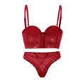 thumbnail image 2 of Coordinado Secret Treasures para Mujer, Rojo Encaje Talla 36B, 2 of 4