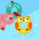 thumbnail image 4 of Large Size Magnetic Letters, Cute Animal Alphabet ABC Magnets for Fridge Colorful Uppercase Animals Toys Set Educational Spelling Learning Games for Kids, Toddlers 3 4 5 Years Old, 4 of 5