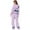 Purple, variant on CIENVNSTG Women's 2 Piece Outfits Bow Trim Print Long Sleeve Hoodie Sweatsuit Sets Sweatshirt Comfortable Loose Wide Leg Sweatpants Purple 2XL
