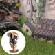 thumbnail image 4 of 1/87 figuras antiguas chinas Mini modelo de diseño de carretera suministros Chop Wood Man Azul Zulema escena personas figura, 4 of 6