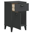 thumbnail image 3 of vidaXL Bedside Cabinet VIKEN Anthracite Grey Engineered Wood, 3 of 5