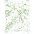thumbnail image 2 of USGS 12x14 White Modern Wood Framed Museum Art Print Titled - Bomarton Texas Quad - USGS 1966, 2 of 4