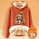 thumbnail image 5 of WILLBEST Sudadera con Capucha Oversize para Mujer, con Estampado Navideño de Vaca y Cordero XXX-Grande, 5 of 5