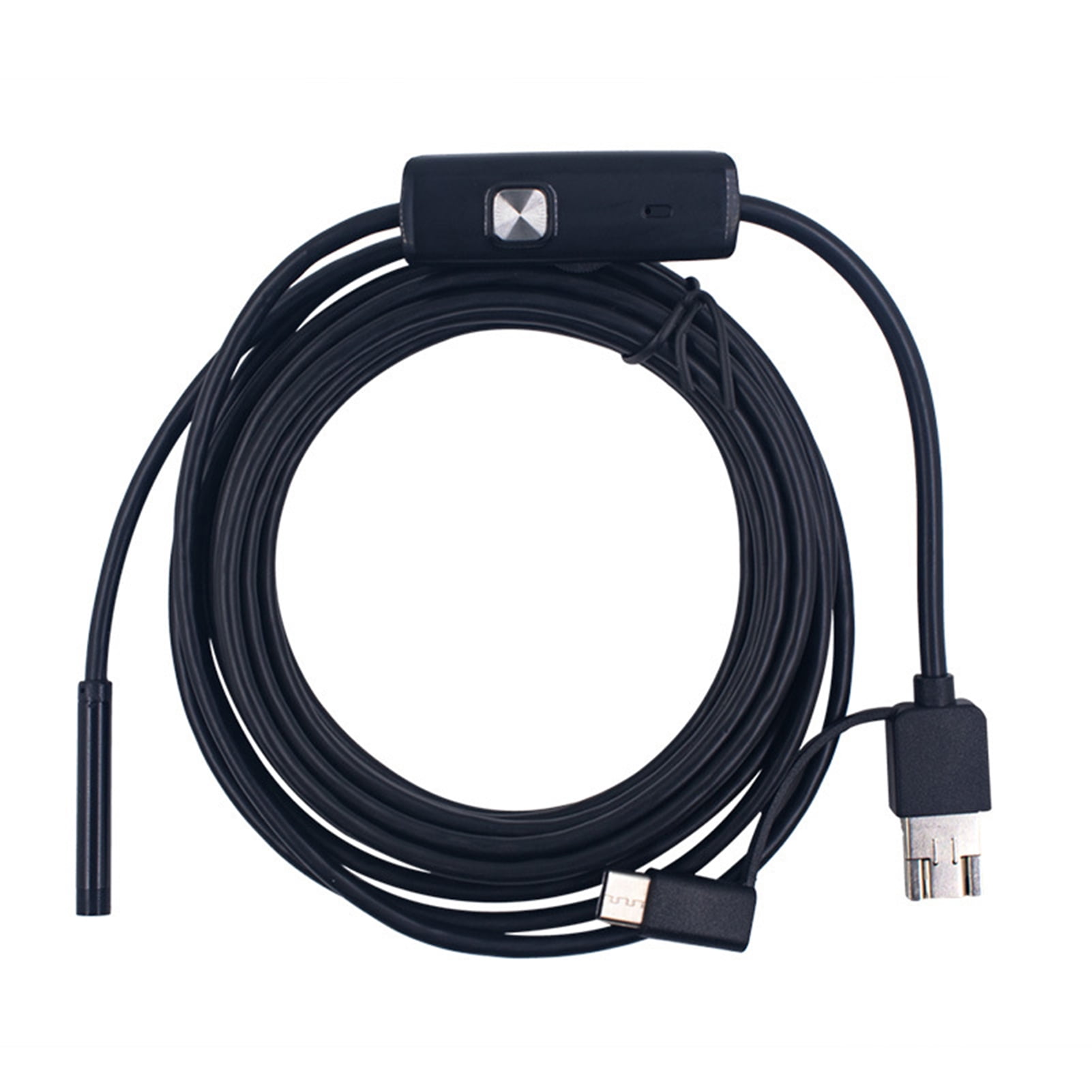 16.5Ft 1080P Industrial Endoscope Inspection Camera with 4.5 Inch Monitor,Plug and Play 500W Pixel Borescope Camera with 6 LED Lights 16GB Memory Card Toolbox 16.5Ft 1080P Industrial Endoscope Inspection Camera with 4.5 Inch Monitor,Plug and Play 500W Pixel Borescope Camera with 6 LED Lights 16GB Memory Card Toolbox