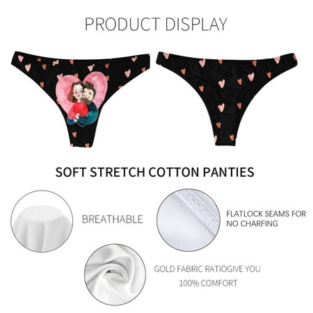 

WFPLHFT Women And Men Valentine s Day Printing Plus Size Boxer Underpants Mid High Waist Underwear Underpants