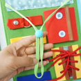 thumbnail image 3 of tablero ocupado Tablero ocupado, tableros de actividades de juguetes Montessori para niños que aprenden básicas de Magideal tablero ocupado, 3 of 5