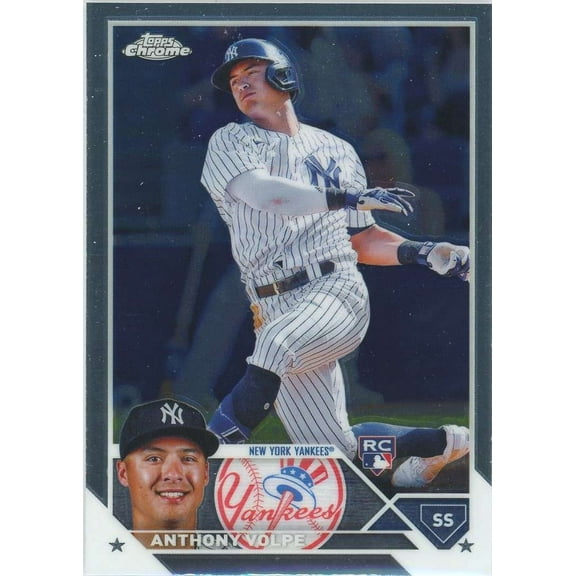 MLB 2023 Topps Chrome    Anthony Volpe #4 (Rookie)