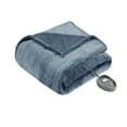 thumbnail image 6 of Berber Elect Electric Blanket w/2 20 Heat Level Controllers, Queen, Blue, 6 of 13