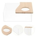 thumbnail image 4 of MasteelfCA 1Pc Sand Bath Box Small Pets Toilet Acrylic Shower Basin Hamster Bathtub, 4 of 8