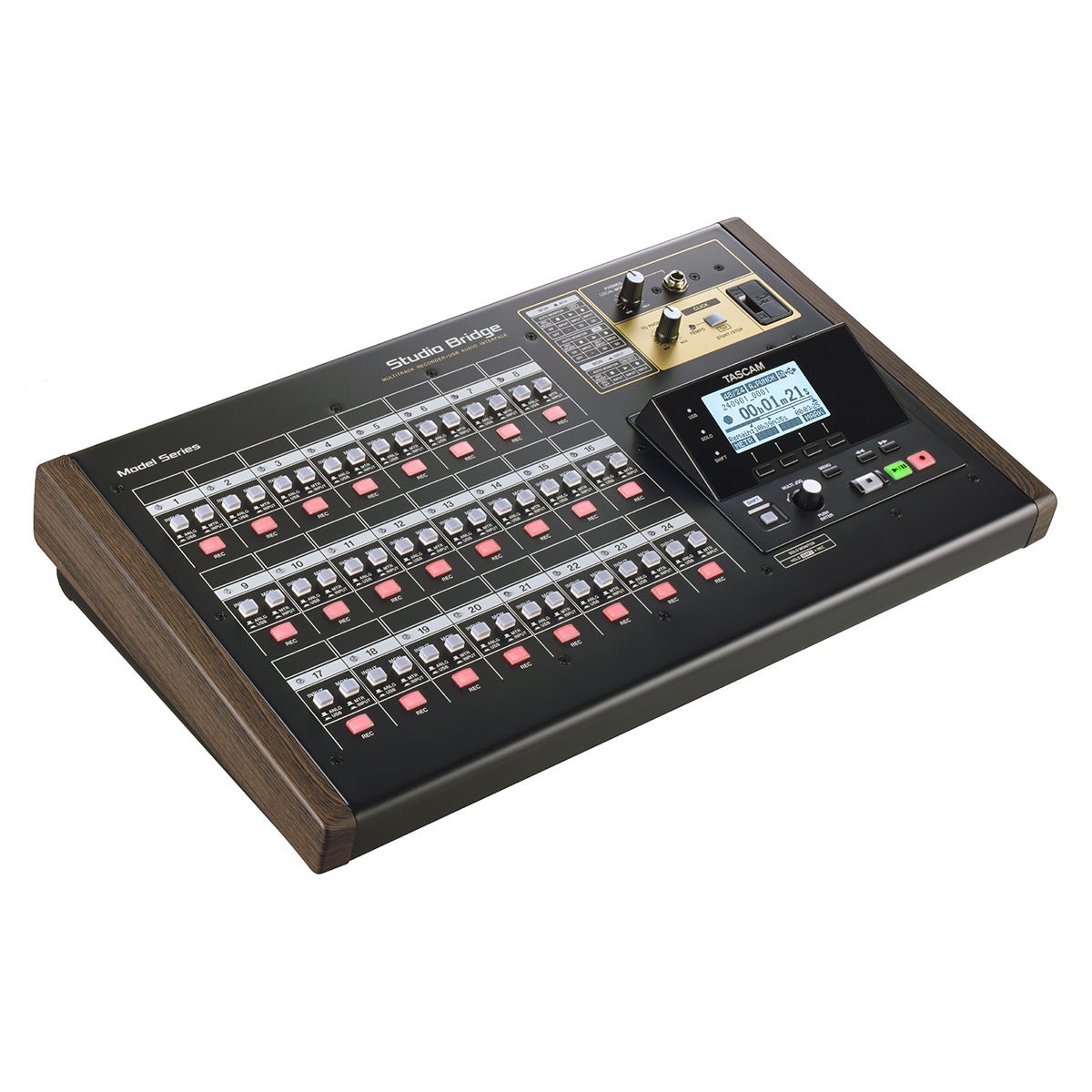 TASCAM Studio Bridge 24-Track Recorder and USB Audio Interface with MIDI