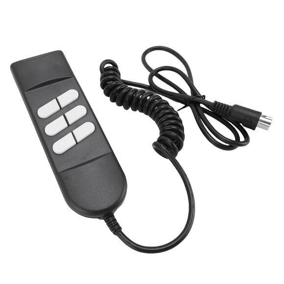 Auricular De Control Manual Para Silla Elevadora, Cable De Resorte De 1,1 Metros, Fácil De Usar, Enchufe De 5 Pines, Silla Elevadora Eléctrica ABS, Control Manual Remoto Para