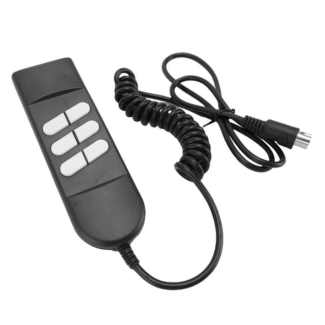 Auricular De Control Manual Para Silla Elevadora, Cable De Resorte De 1,1 Metros, Fácil De Usar, Enchufe De 5 Pines, Silla Elevadora Eléctrica ABS, Control Manual Remoto Para