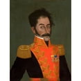 thumbnail image 2 of José Gil de Castro 15x18 Gold Ornate Wood Frame and Double Matted Museum Art Print Titled - Simon Bolivar (ca. 1823), 2 of 4