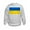 Ash Gray, variant on CafePress - Flag Of Ukraine Sweatshirt - Kids Sweatshirt, Youth Crew Neck Sweatshirt