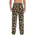 thumbnail image 6 of Mens Pajama Pants, Leopard Print-1 Soft Sleep & Lounge Pants for Men, Cuteness Casual PJ Bottoms Pants with Pockets, 6 of 7