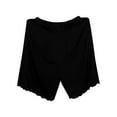 thumbnail image 6 of Capri Pants for Women, Xunlbb Women's Casual Fashion Solid Color Shorts Thin Loose Large Size Home For Sports Pants(Black,XXXL), 6 of 6