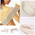 thumbnail image 5 of Correa de baño de esponja vegetal, exfoliante orgánico, masaje, frotador de espalda, herramienta de ducha de Spa para hombres y mujeres, 5 of 5