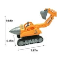 thumbnail image 4 of Catgeta Liberty Imports Oversized Construction Excavator Kids Toy Play Truck,Large Digger Vehicle for Boys with Realistic Movable Claw,Tracks 1:22 Scale Model, 4 of 7
