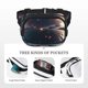 thumbnail image 5 of Disketp Astronaut Helmet Reflections Riñonera de Doble Capa, Bolsa de Cintura Ajustable para Viajes, Correr y Senderismo, Riñonera Ligera para Hombre y Mujer, 5 of 9