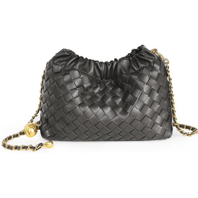 LHSHID Small Crossbody Bag For Women Trendy.Dumpling Bag Clutch Purse For Women Evening Bag Cloud Purse Vegan Leather Hobo Bag