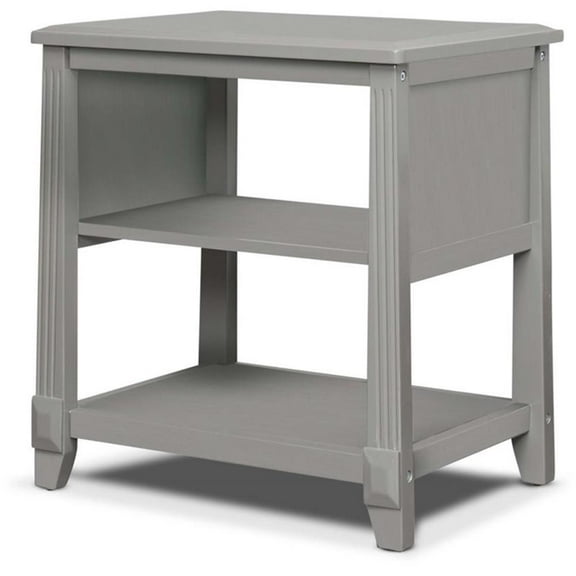 Sorelle Berkley Nightstand in Weathered Gray