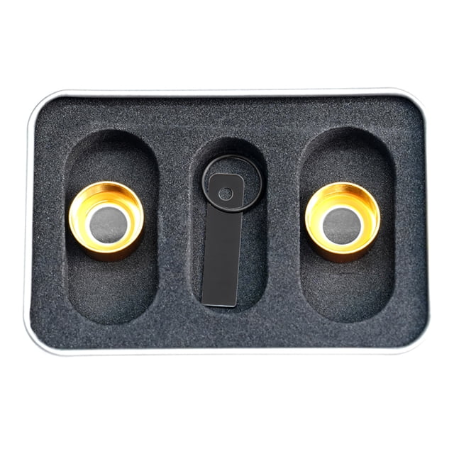 Para Lente de Reemplazo de Reemplazo de Lente de Ventana de 2 Piezas de 10 mm, Adecuado Para Alfa / Alfa Mk2