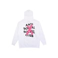 thumbnail image 2 of Anti Social Social Club Men's Cancelled Hoodie White, from StockX, 2 of 3